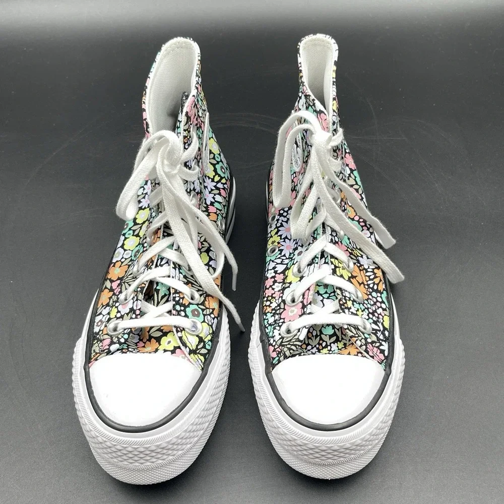 Converse Chuck Taylor All Star Hi Lift Platform Floral Womens 5 A15009C